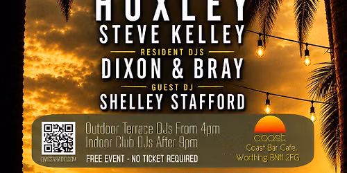 Eivissa Summer Party at Coast Cafe with Huxley and Steve Kelley