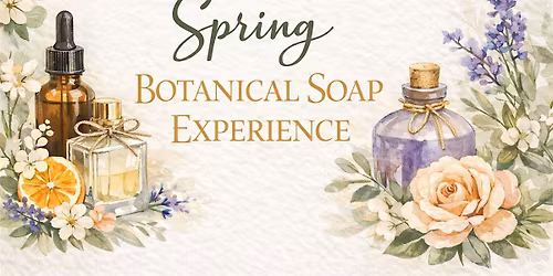 Spa Botanical Imprint Soap Workshop | Rosemary + Basil Design Workshop