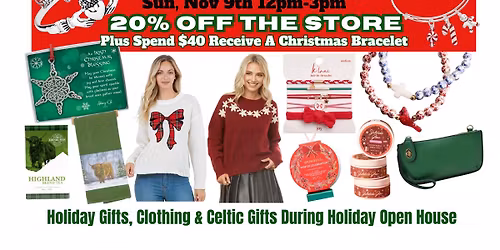 19th Annual Holiday Open House Weekend