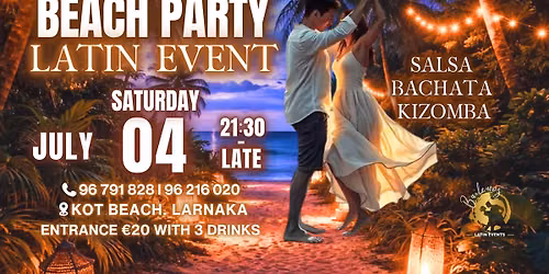 \ud83c\udf05BEACH LATIN PARTY by Bailemos \ud83c\udf05