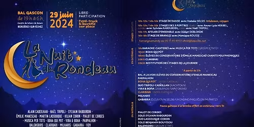 La Nuit du Rondeau 2\u00b0 \u00e9dition