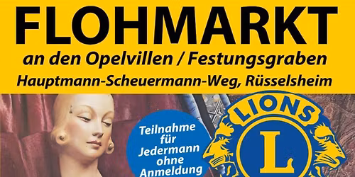 Lions Flohmarkt an den Opelvillen
