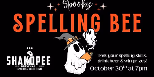 BrewHall Spooky Spelling Bee
