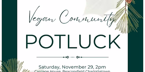 November Vegan Potluck