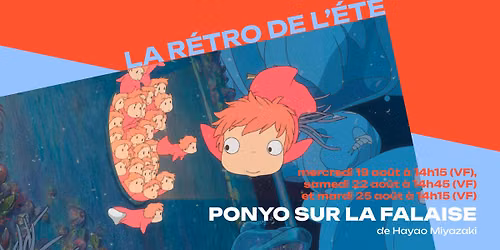 La r\u00e9tro de l'\u00e9t\u00e9 \u2605 PONYO SUR LA FALAISE de Hayao Miyazaki