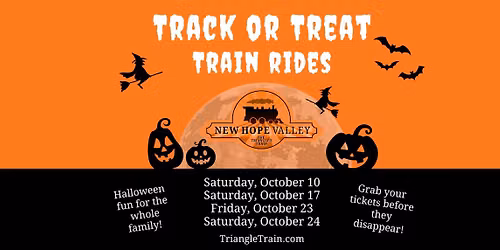 Track or Treat at New Hope Valley Railway