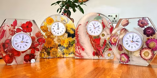 Resin Clock \ud83d\udd70\ufe0f Workshop