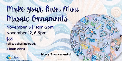 Make Your Own Mini Mosaic Ornament