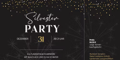 Silvester Party I Pumpwerk Wilhelmshaven