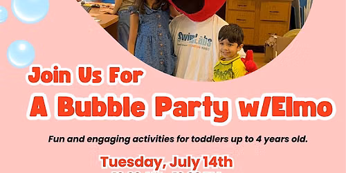 Bubble Party w\/Elmo