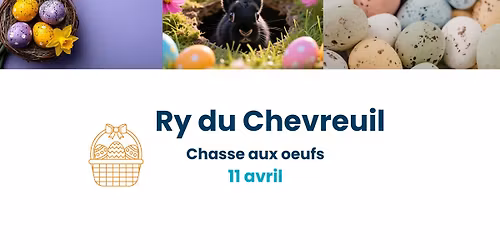 Chasse aux oeufs avec le lapin g\u00e9ant et ses poulettes