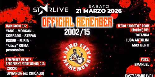 Official Remember 2002-2015 • Discoteca Starlive (VR)
