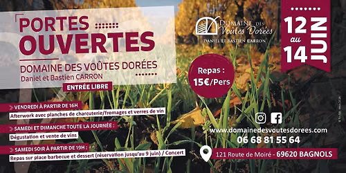 Les Estivales du Domaine des Vo\u00fbtes Dor\u00e9es