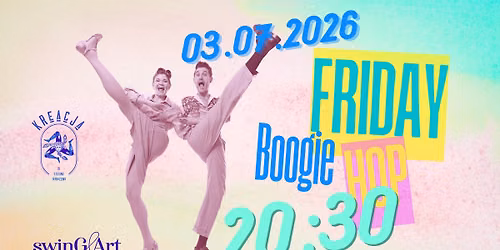 FRIDAY BOOGIE HOP! - 3\/07\/2026