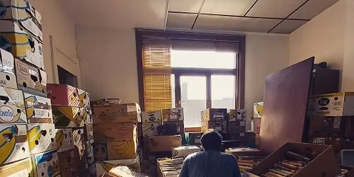 Uitverkoop Patriottenstraat 27 in Berchem: alle boeken aan \u20ac0,50