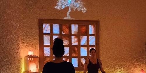 Restorative Yoga in the Salt Spa: Chakra Meditation