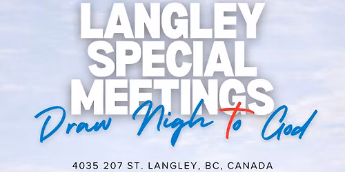 AFC Langley Special Meetings