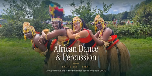 African Dance and Percussion with Groupe Furaya