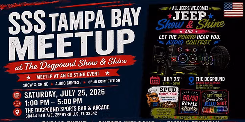 SSS Tampa Bay attend The Dogpound Show & Shine