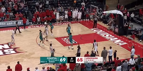 Louisiana-Lafayette Ragin' Cajuns vs. Coastal Carolina Chanticleers