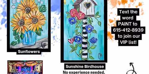 Paint Night at 615 Chutney!