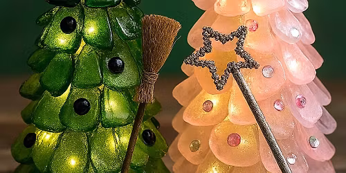“Witch or Fairy? Naughty or Nice?” A Magical Sea Glass Workshop Inspired by the Wicked Movie Premier