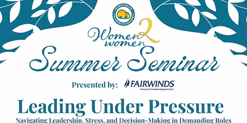 Women2Women Summer Seminar!