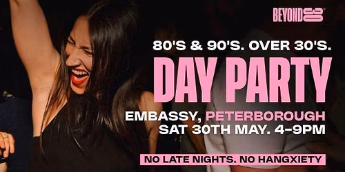  80s &amp; 90s Over 30s Daytime Clubbing - PETERBOROUGH\ud83d\udd7a\ud83c\udffd