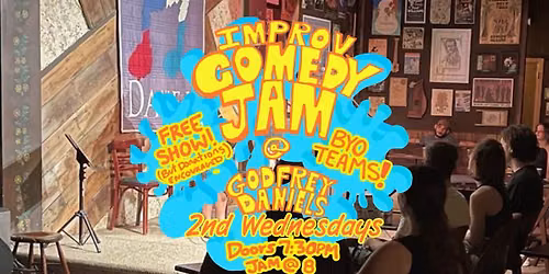 \ud83d\ude02\ud83e\udd23 Second Wednesday Free Community Improv Comedy Jam