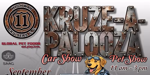 Highway 11 Cruisers C.C. Kruze-a-Palooza Car and Pet Show 2026