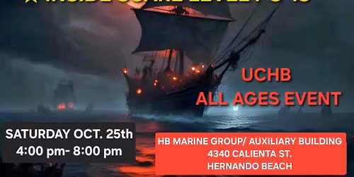 HAUNTED PIRATE SHIP 2025 HERNANDO BEACH 