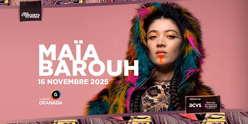 Ma\u00efa Barouh | Les Concerts du monde  | Th\u00e9\u00e2tre Granada  | Sherbrooke 