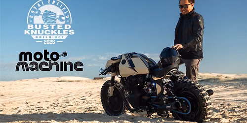 Moto Machine - Busted Knuckles Build Off Local Unveil