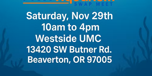 PNW Aquarium Swap Meet - Winter 2025