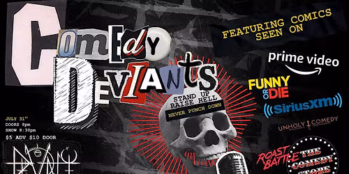 Comedy Deviants - An Alt Stand Up Comedy Show
