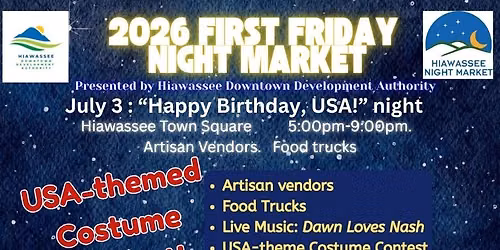 First Friday Night Market - July 3