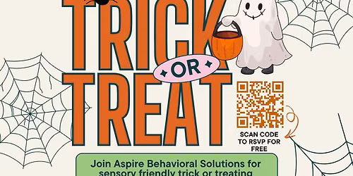 Free Sensory Friendly Trick or Treat