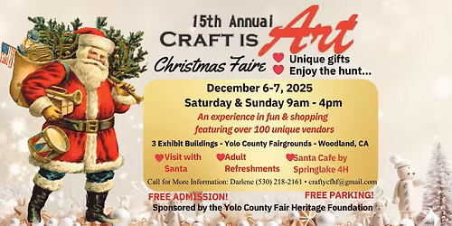 Craft is Art Christmas Faire