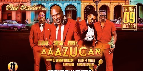 AAAZUCAR \u2b50\ufe0f RED OCTOBER \u2b50\ufe0f CUBAN SALSA PARTY