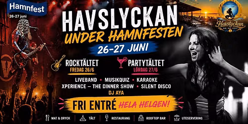 HAVSLYCKAN UNDER HAMNFESTEN 26-27 JUNI