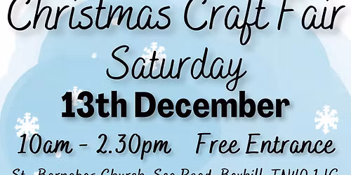 Christmas Craft Fair - Bexhill