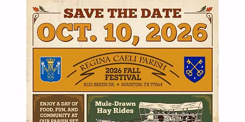 Regina Caeli 2026 Fall Festival