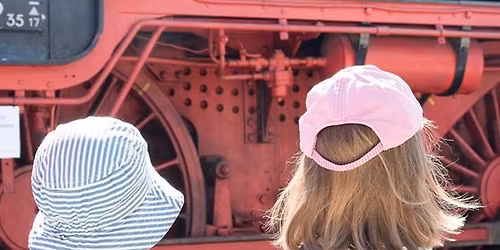 Kinderfest im historischen Bahnbetriebswerk Hanau
