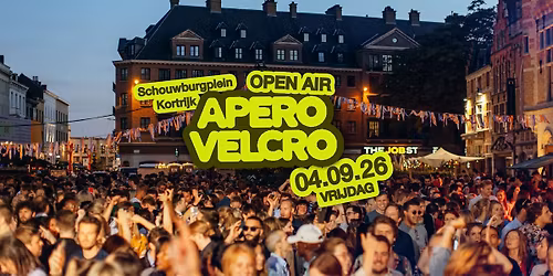 Ap\u00e9ro Velcro \u2219 Gratis Openlucht Aperitief \u2219 KORTRIJK