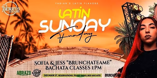BRUNCHATEAME - Bachata Brunch HTX