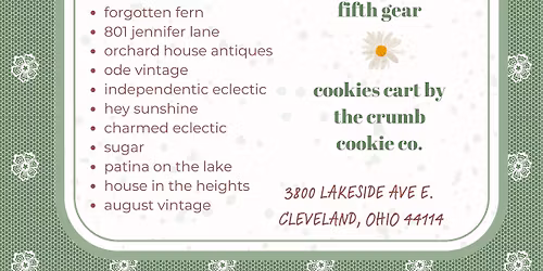 Cleveland Vintage Boutique Market 