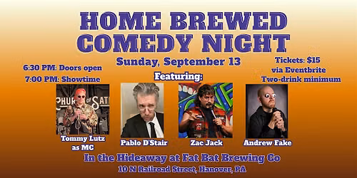 Home Brewed Comedy Night