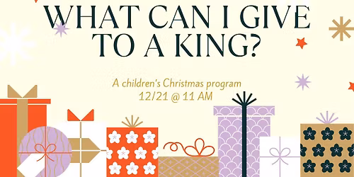 CHILDREN'S CHRISTMAS PROGRAM