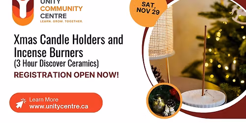 Christmas Candle Holders and Incense Burners