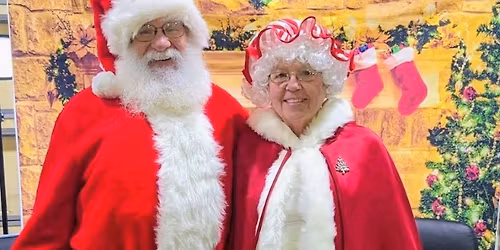 Ice Cream with Santa and Mrs Claus